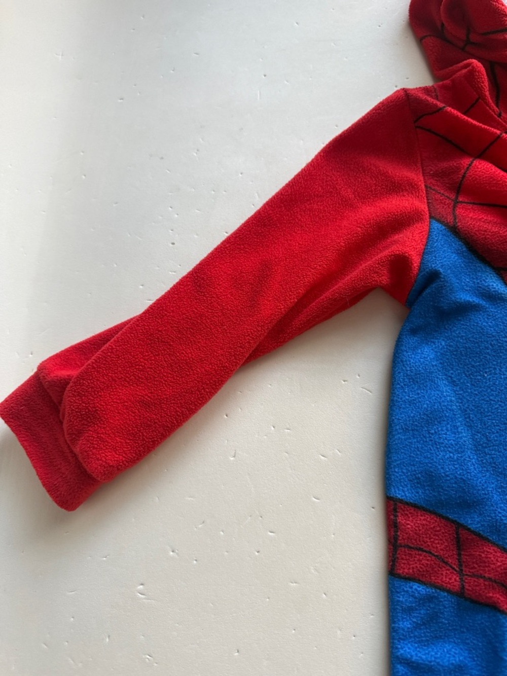 Marvel Spider-Man One-Piece Pajamas Boys 4T - Picture 5 of 8